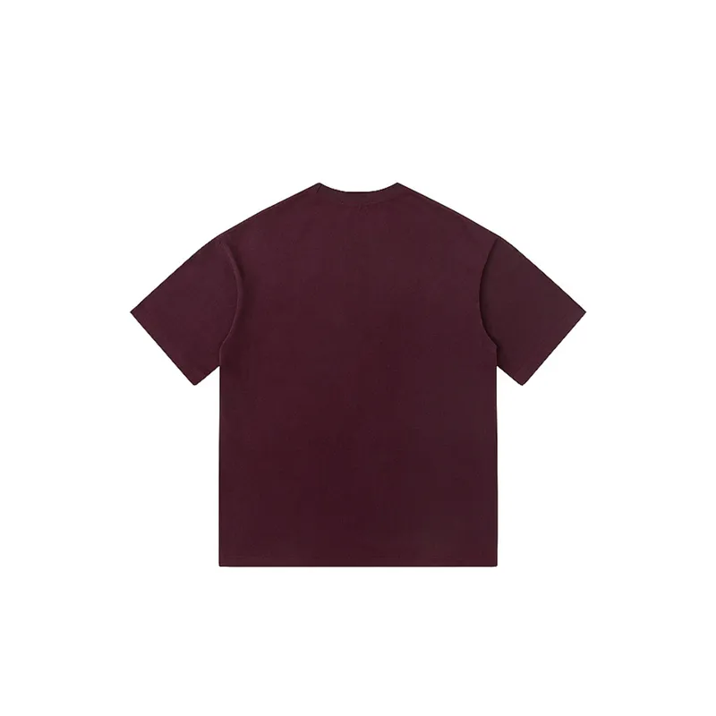 Ink Splashed Cotton T Shirt-5