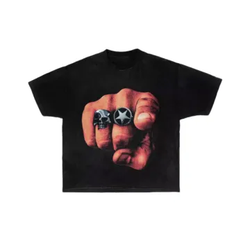 Trendy Hip Hop Washed T Shirt