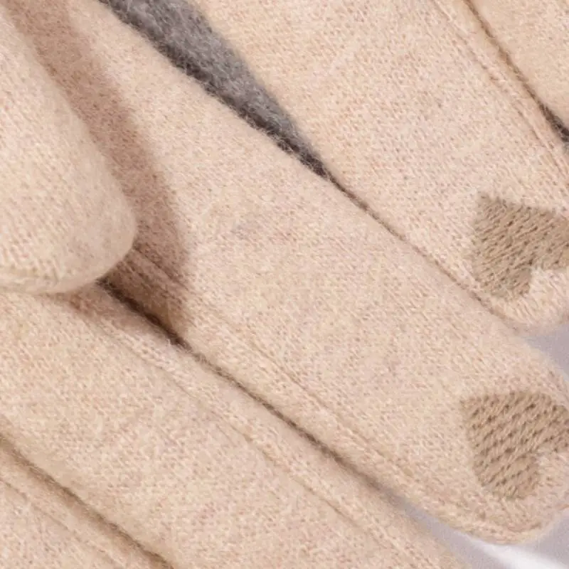 Casual Simple Knit Gloves-6