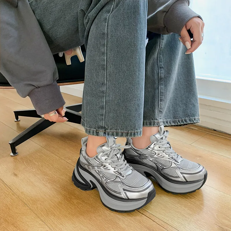 Sporty Casual Chunky Sneakers-5