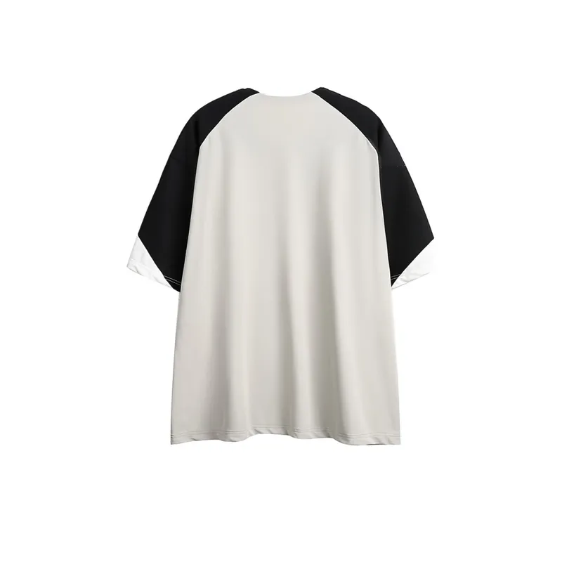 Three Color Striped T Shirt-7