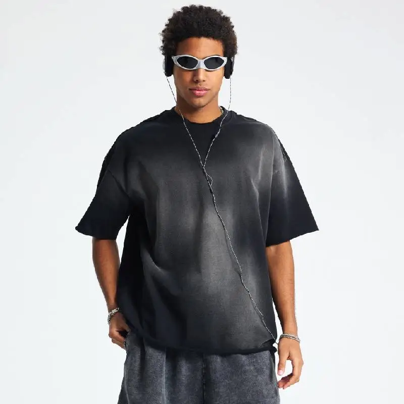 Casual Loose 100% Cotton T Shirt-12