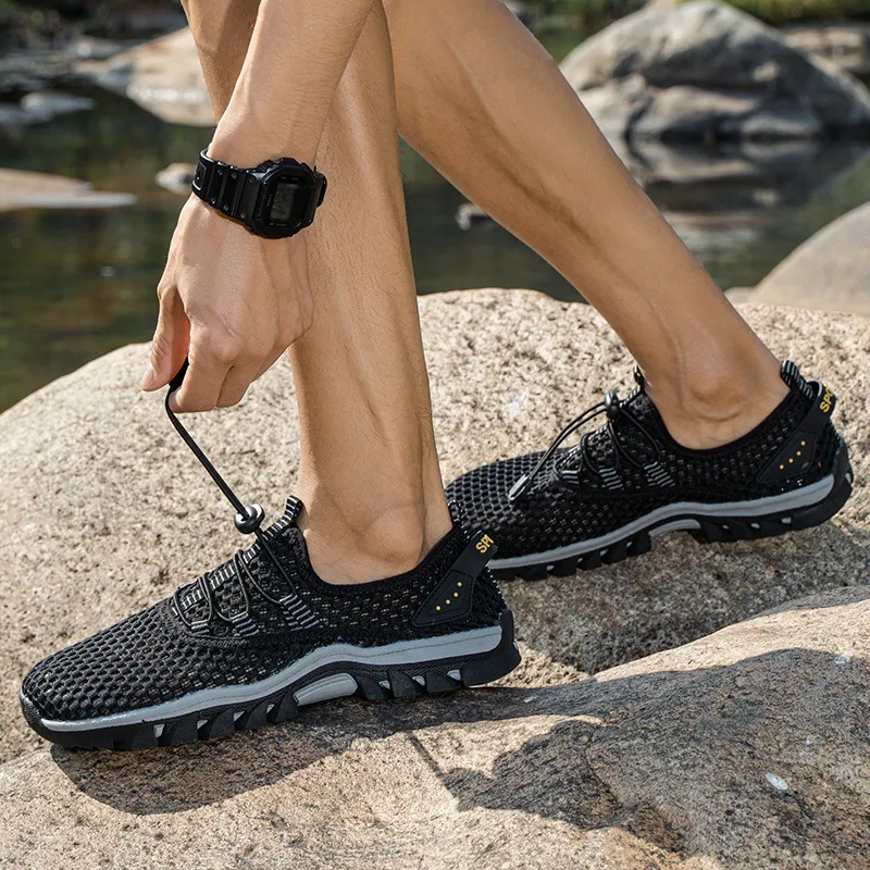 Casual Breathable River Trekking Shoes-5
