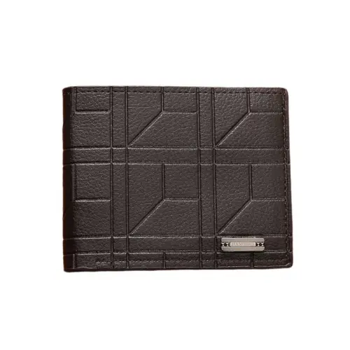 GUCCI Canvas Wallet Unisex Beige & Dark Brown