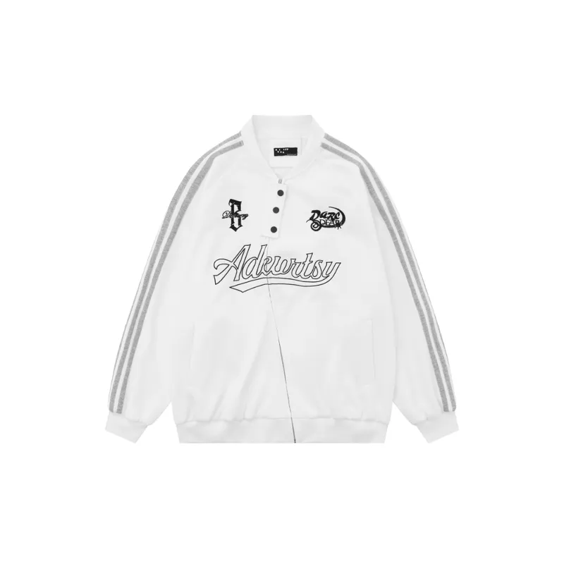 Embroidered Striped Lass Short Jacket-4