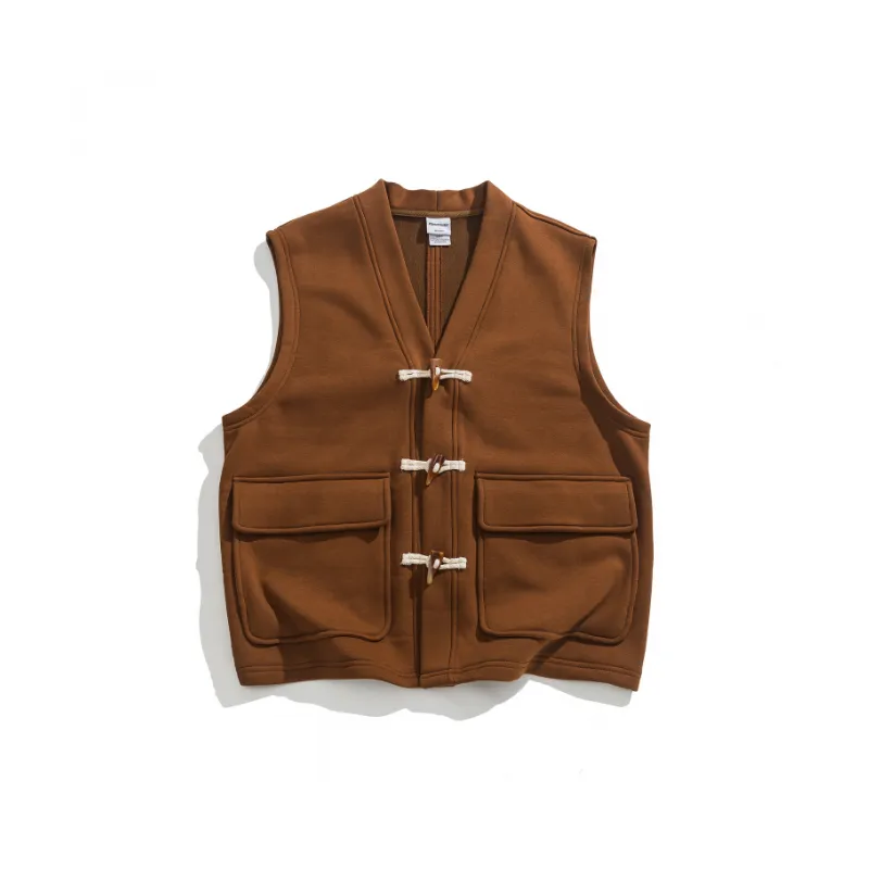 Fashionable Loose Vest-4