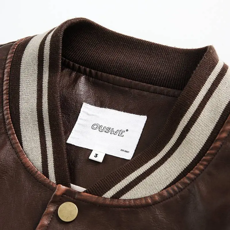 Casual Basics Leather Jacket-2