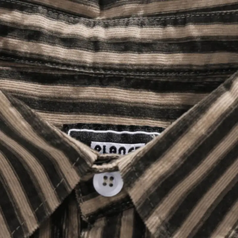 Retro Washed Corduroy Shirt-3