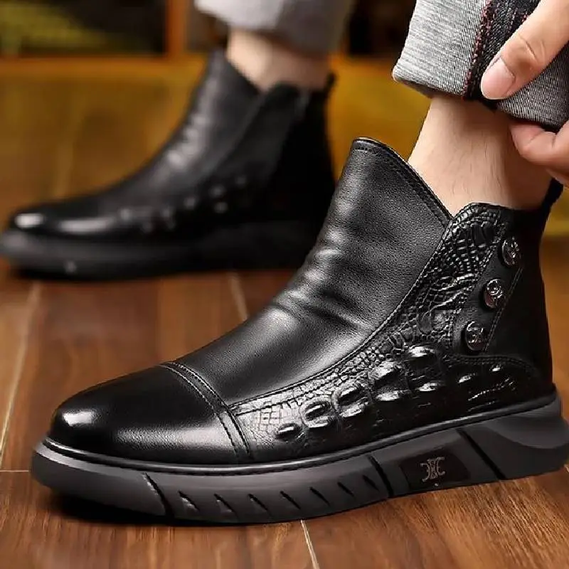 Fashionable Casual Ankle Boots-1