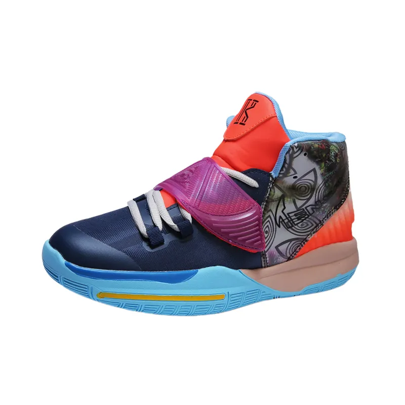 Trendy Mid High Top Basketball Shoes-4
