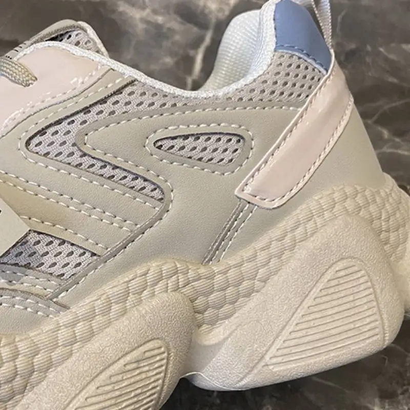 Sporty Breathable Chunky Sneakers-6