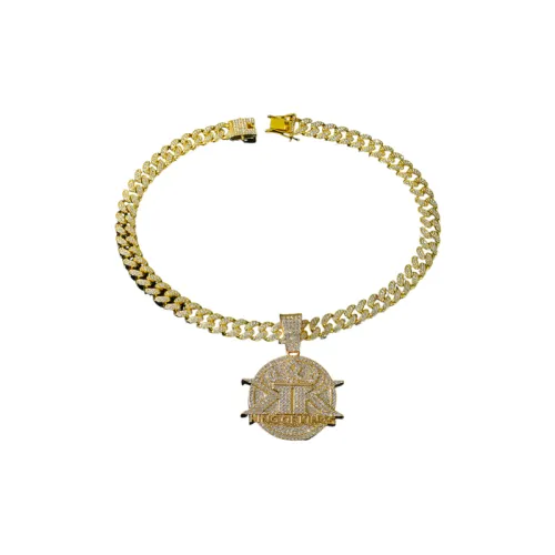 Full Diamond Pendant Necklace