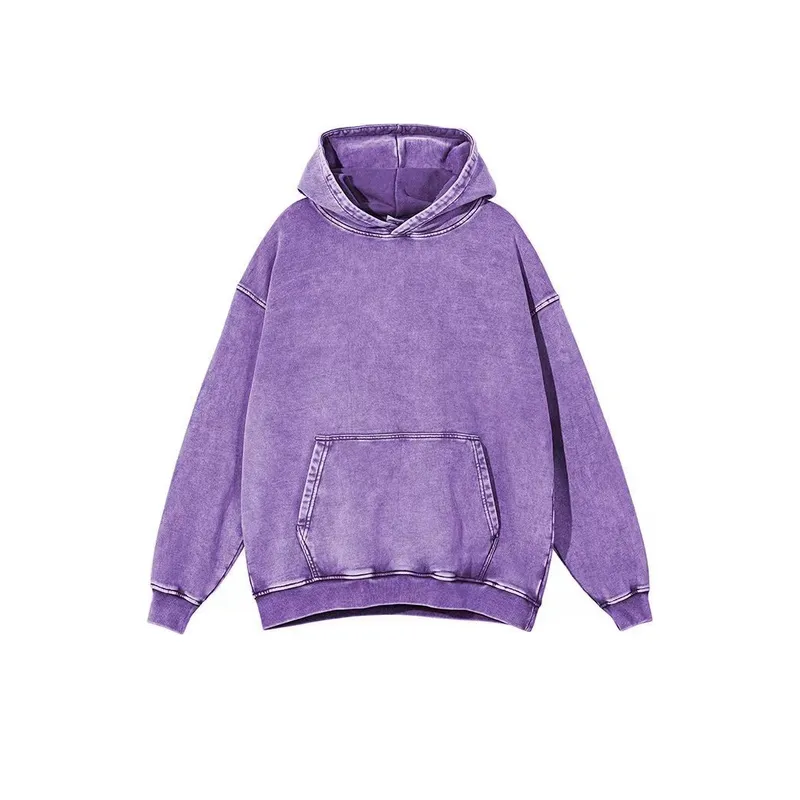 Retro Washed Cotton Sweatshirt-0