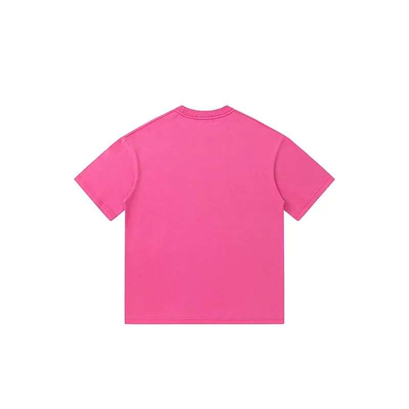 Ink Splashed Cotton T Shirt-11