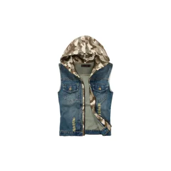 Trendy Slim Fit Denim Vest