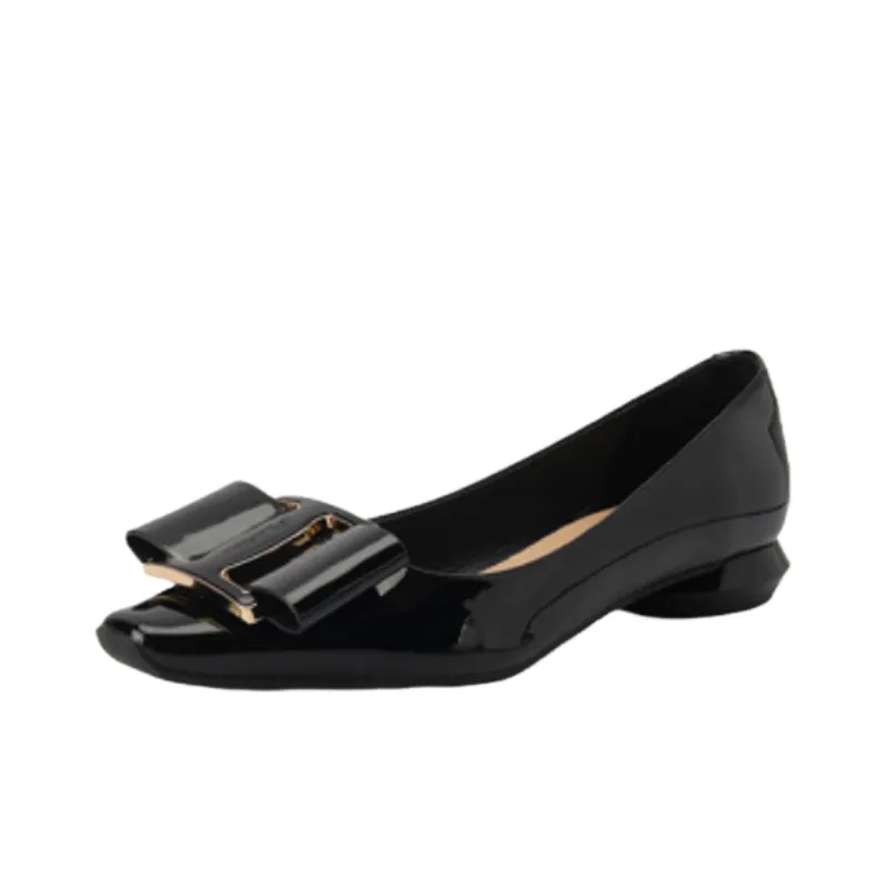 Retro Bow Women'S Casual Shoes-0