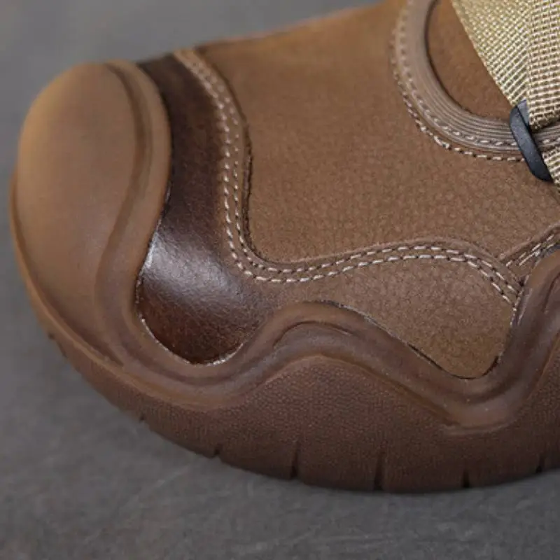 Retro Simple Outdoor Boots-3