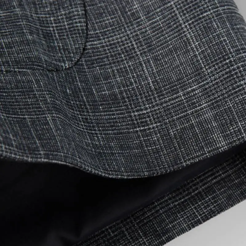 Casual Fashionable Blended Synthetic Fabrics Business Suit-5