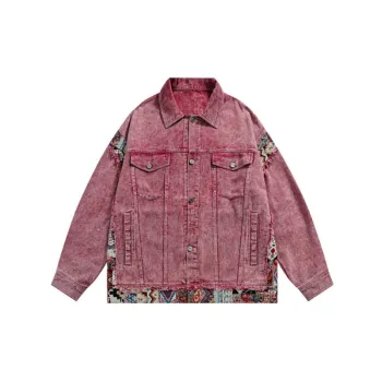 Hip Hop Old Stitching Laps Coat