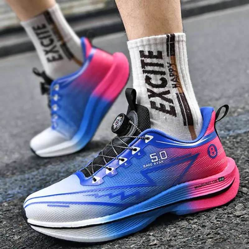 Simple Breathable Running Shoes-5