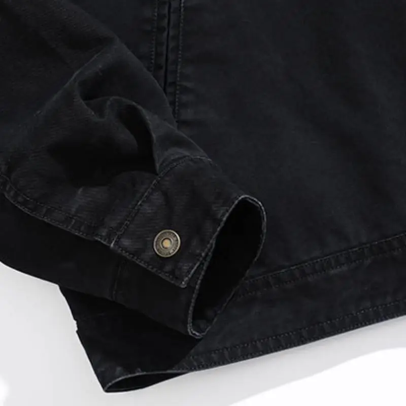 Casual Loose Cotton Jacket-4