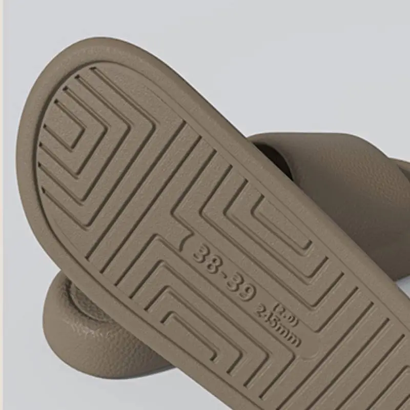 Simple Softness Flip Flops-4
