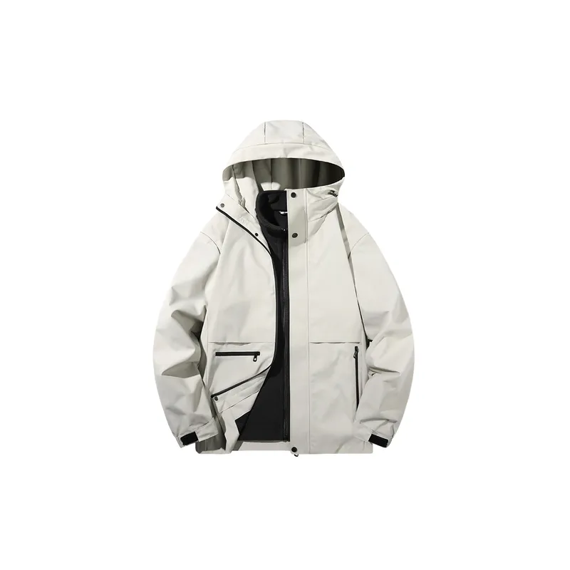 Fashionable Loose Polyester Outdoor Jacket-2