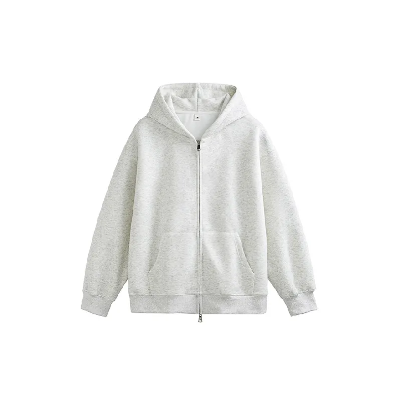 Casual Loose Polyester Hoodie-5