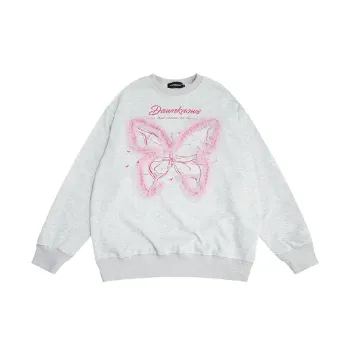 Funky Butterfly Loose Sweatshirt