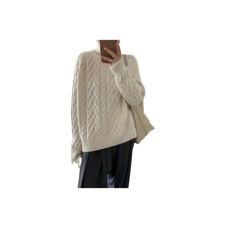 Trendy Loose Sweater-4