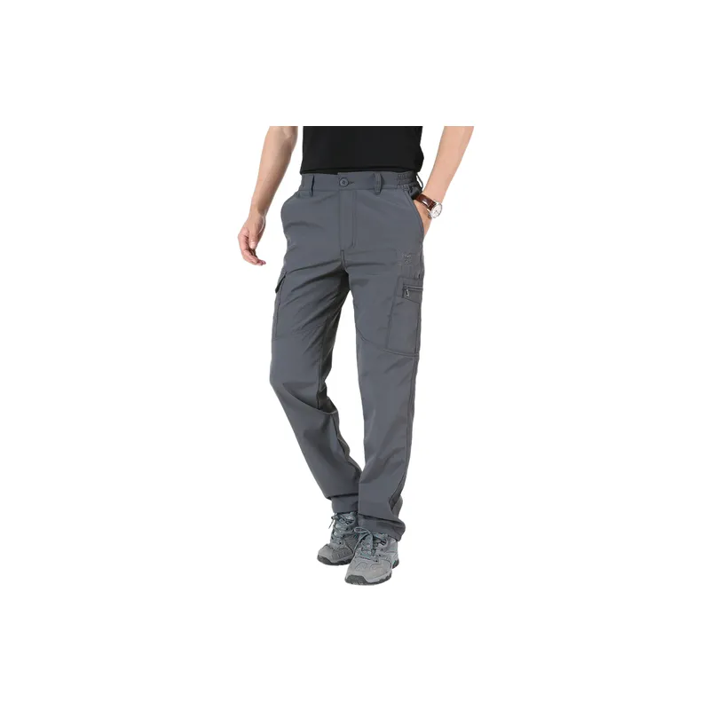 Loose Waterproof Polyester Casual Pants-6