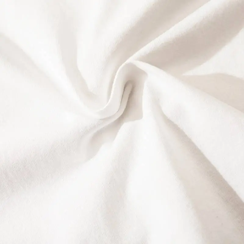 Simple Loose Cotton T Shirt-5