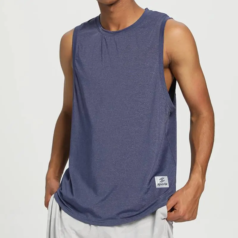 Simple Sporty Nylon Vest-1
