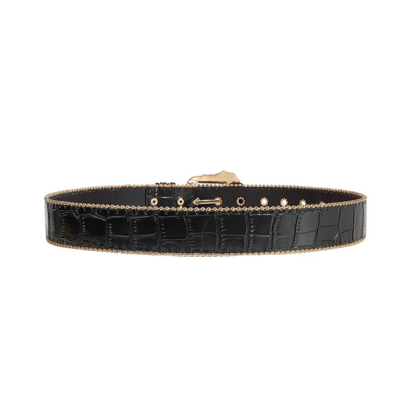 Retro Basics Leather Belt-1
