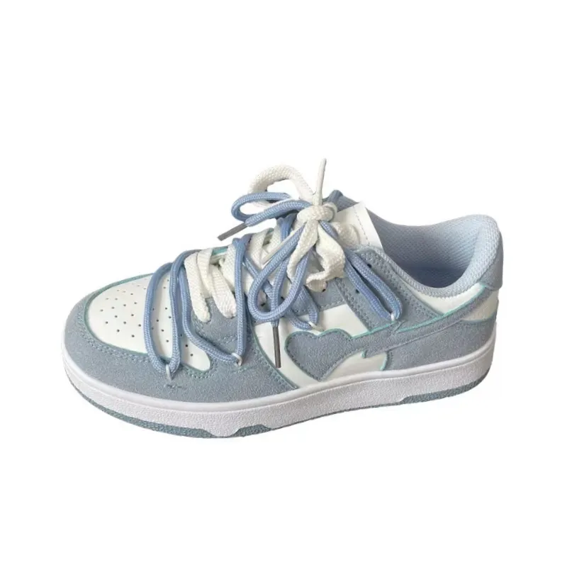 Simple Heart Skateboarding Shoes-0