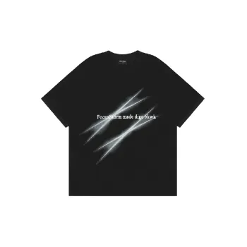 Fashion Letter 100% Cotton T Shirt