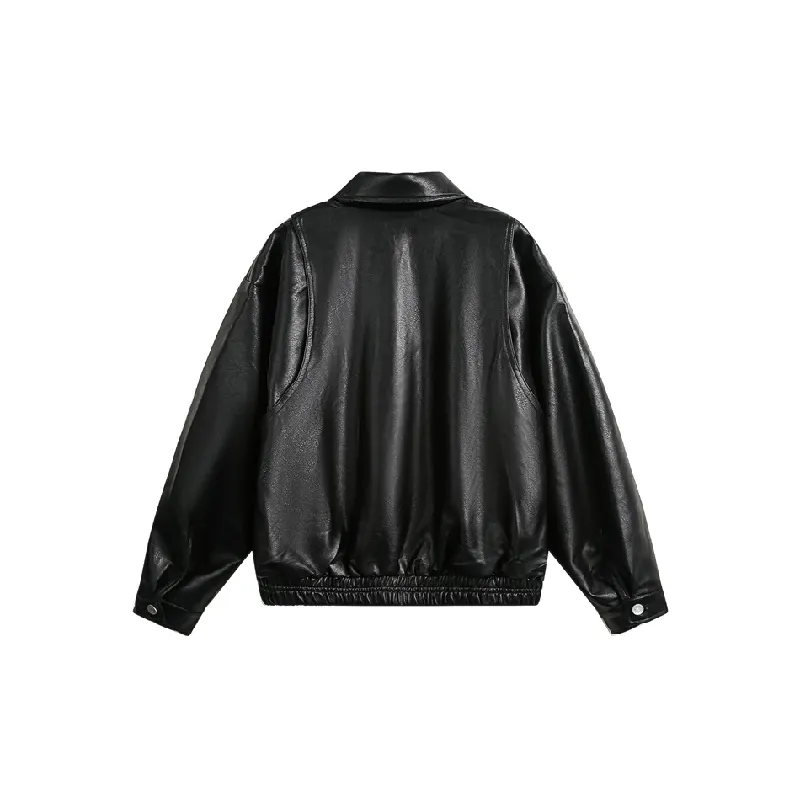 Cool Long Sleeve PU Jacket-3