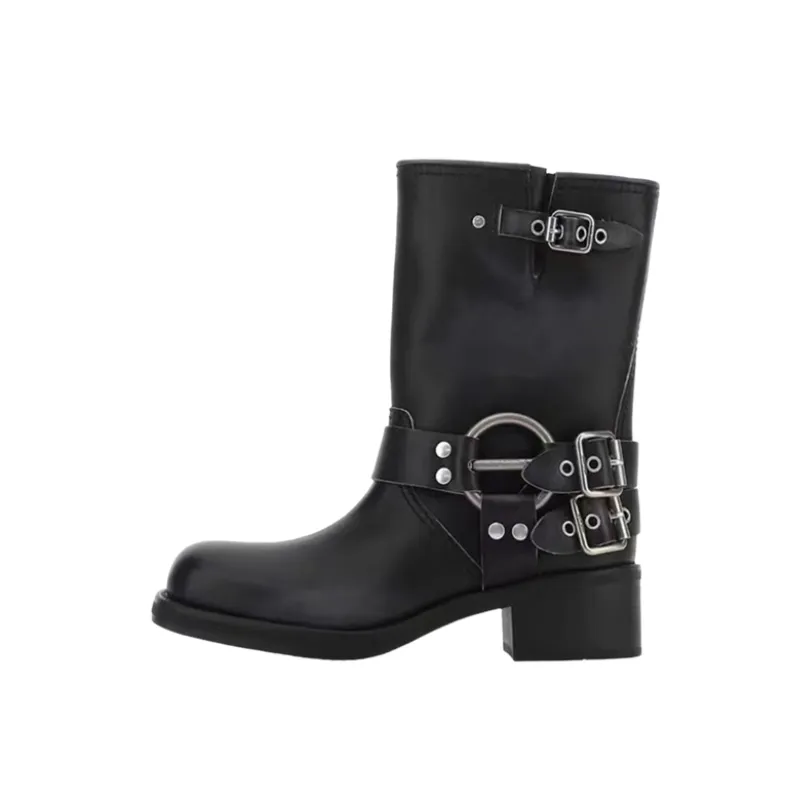 Retro Funky Ankle Boots-2