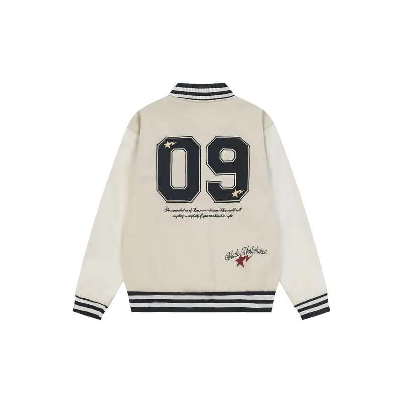 Casual Embroidery Cotton Jacket-3