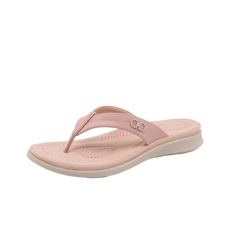 Casual Plain Flip Flops-8