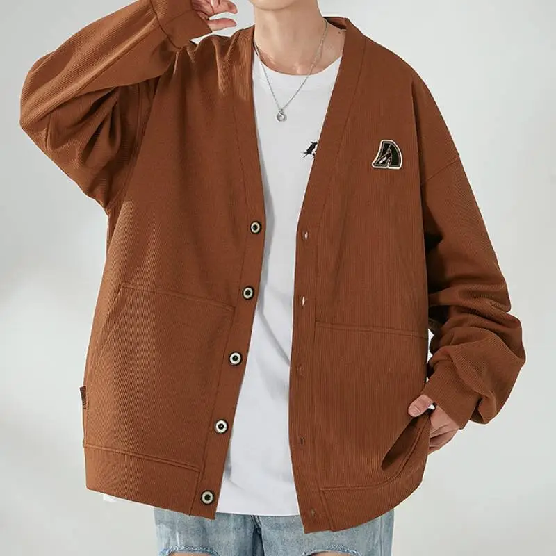 Casual Loose Wool Blend Fabric Knitwear-2