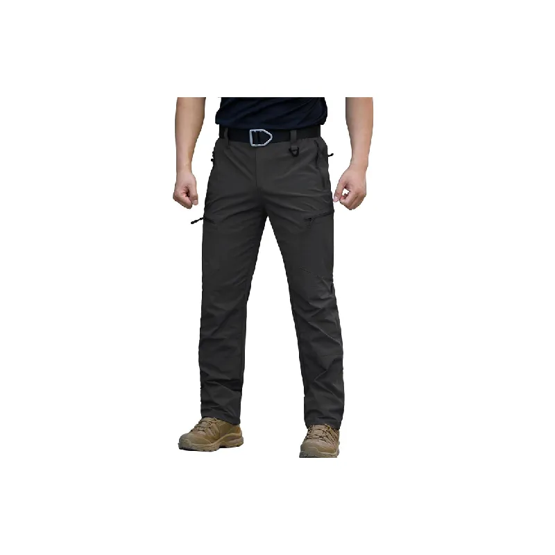 Fashionable Breathable Cotton Blended Fabric Casual Pants-1