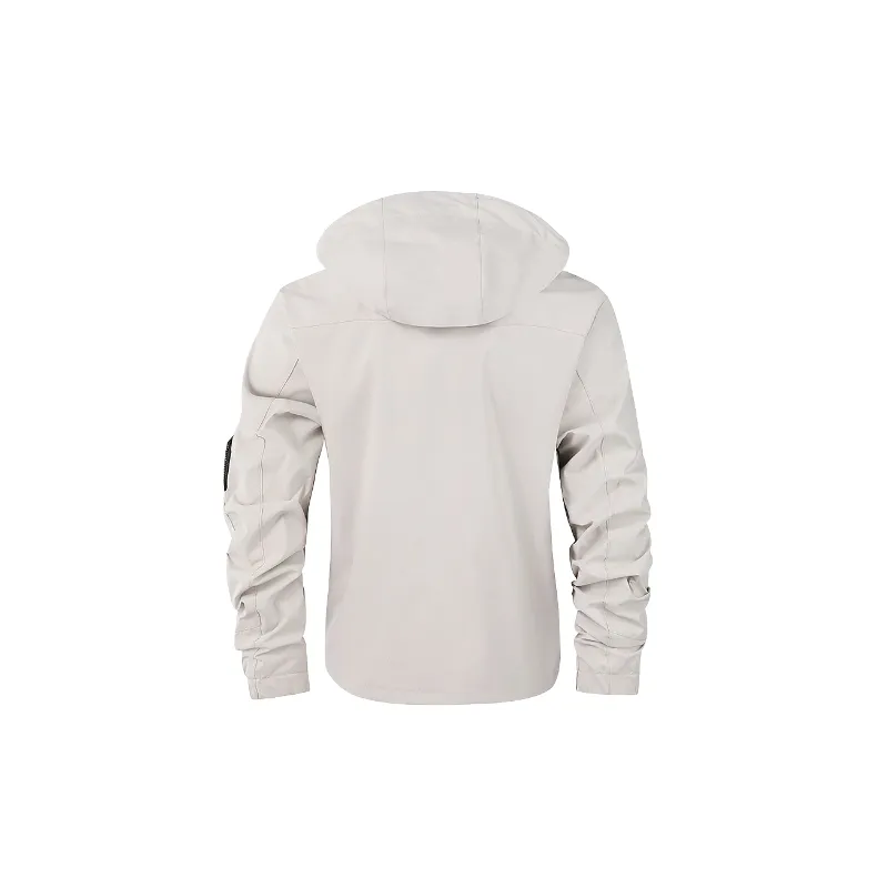 Fashionable Warming Blended Synthetic Fabrics Jacket-5