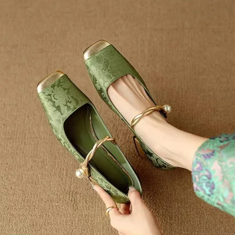 Simple Work Mary Jane Shoes-2