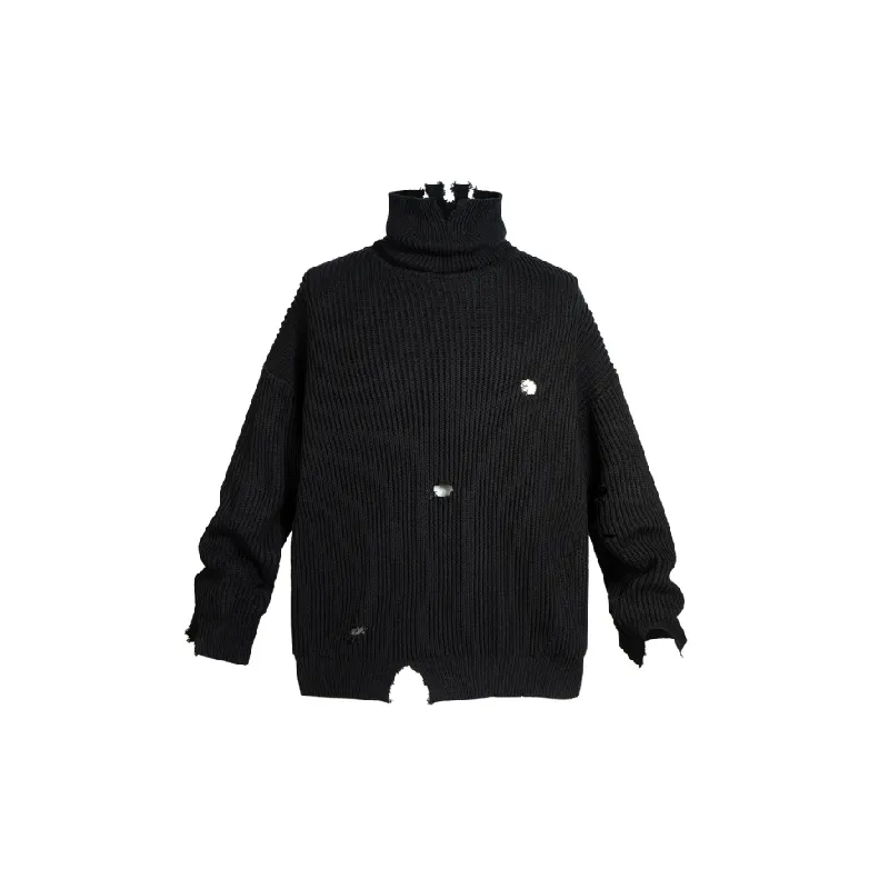Street Ripped Sweater-5