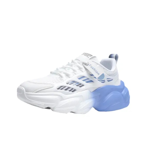 Gradient Color Thick Soled Outdoor Sports Shoes