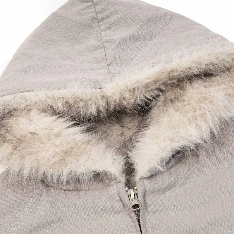 Simple Trendy Cotton Quilted Jacket-2
