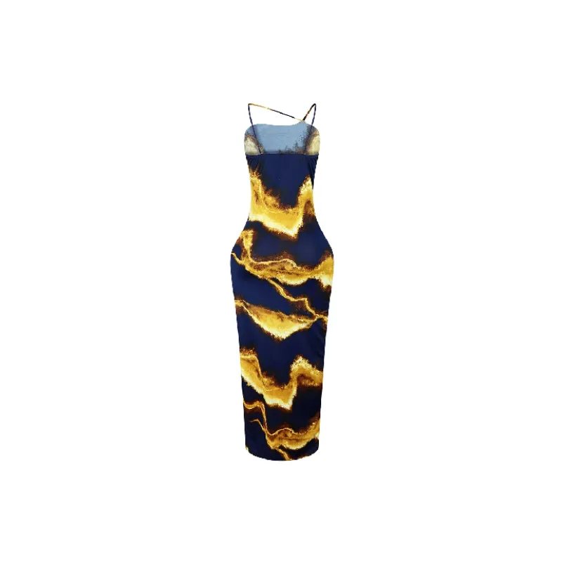 Funky Skin friendly Polyester Dress Women-1