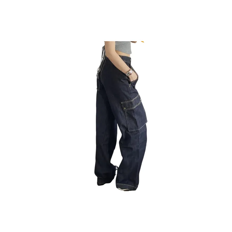 Street Loose Jeans Women-2