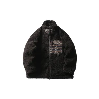 Fashionable Casual Polyester Velvet Jacket